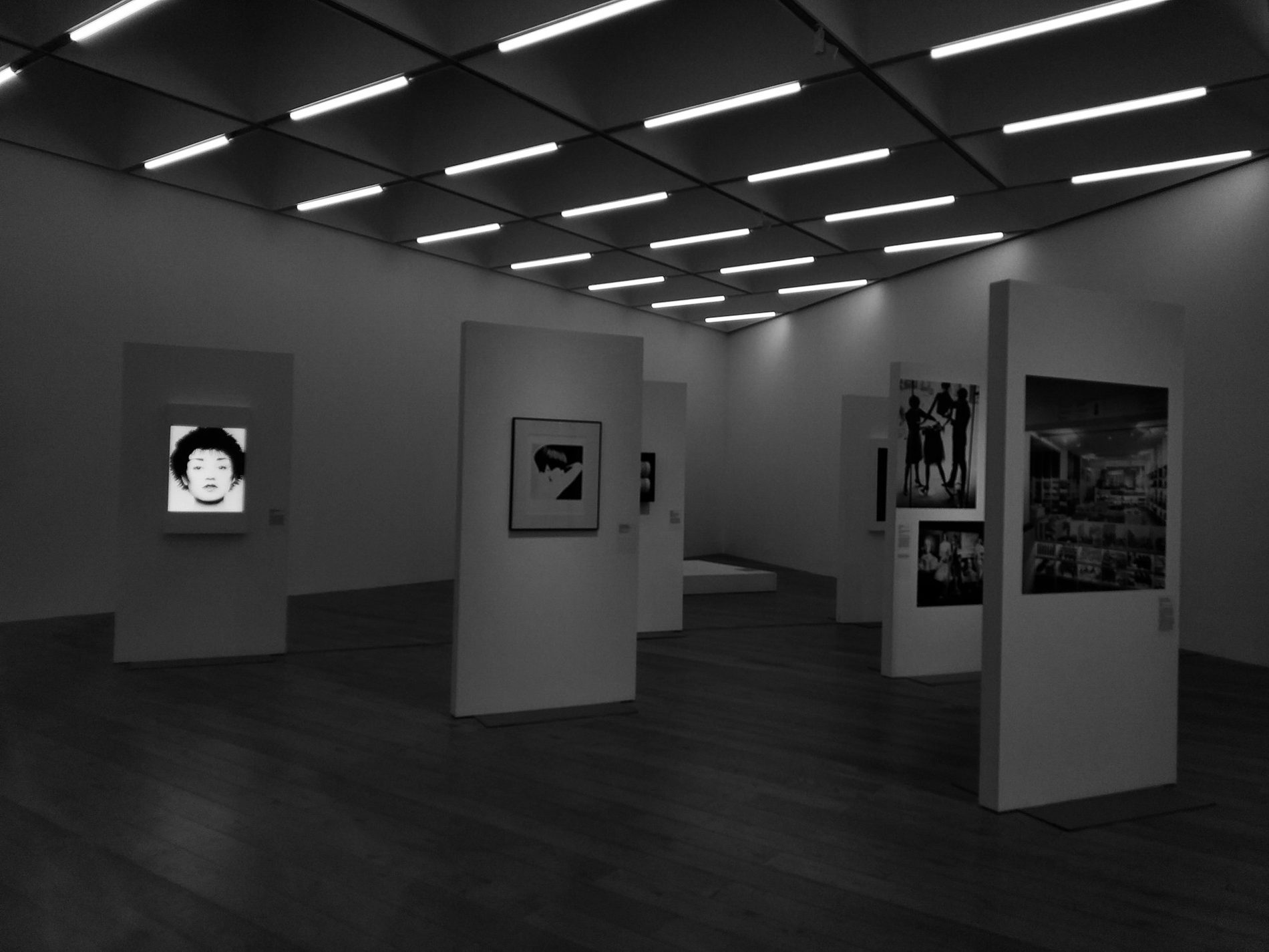 Sala de galería contemporánea